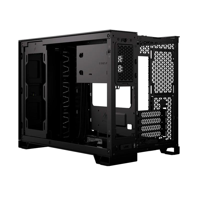 Gabinete Gamer Corsair 2500D Airflow, Mid-Tower, Lateral de Vidro, Preto, CC-9011263-WW
