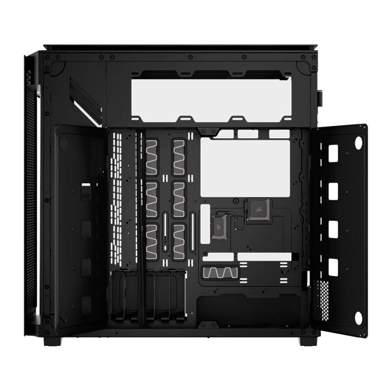 Gabinete Gamer Corsair 9000D Airflow, RGB, Full-Tower, Lateral de Vidro, Preto, CC-9011273-WW