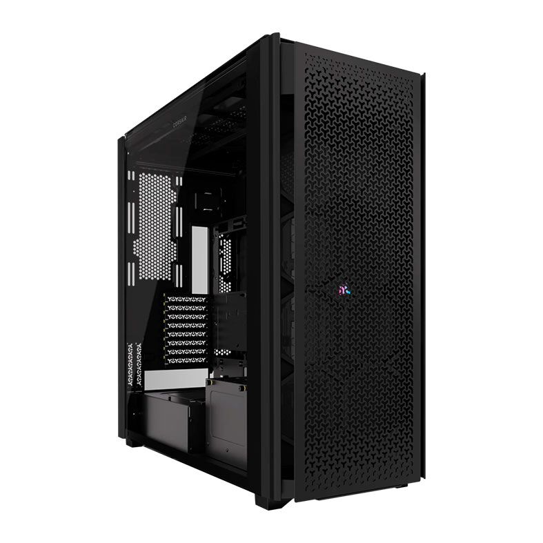 Gabinete Gamer Corsair 9000D Airflow, RGB, Full-Tower, Lateral de Vidro, Preto, CC-9011273-WW