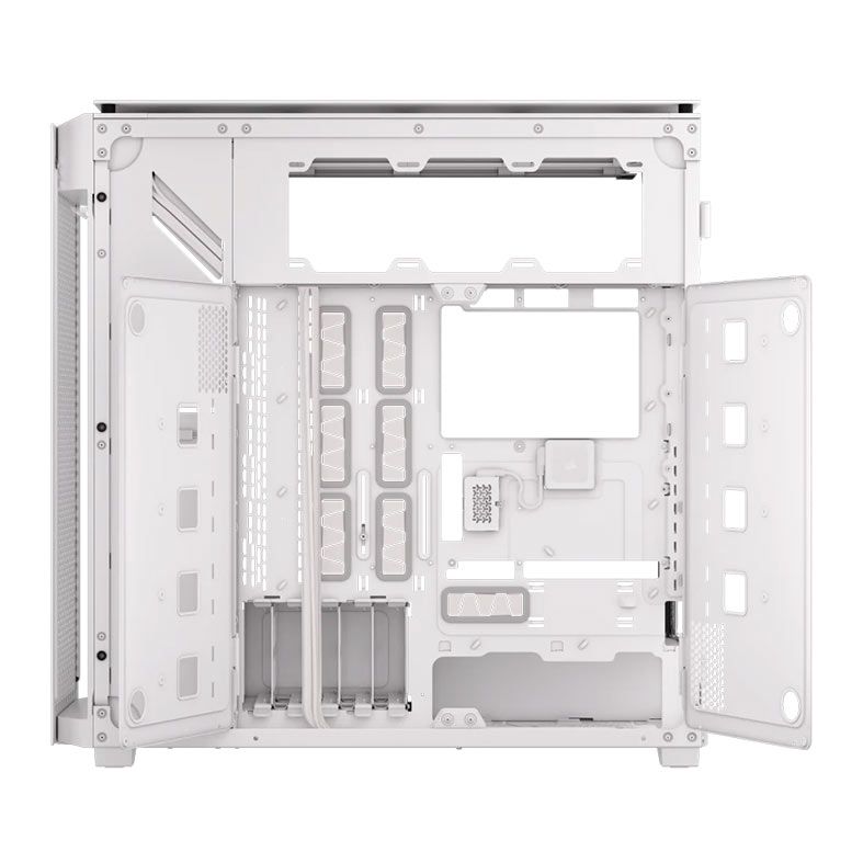 Gabinete Gamer Corsair 9000D Airflow, RGB, Full-Tower, Lateral de Vidro, Branco, CC-9011274-WW