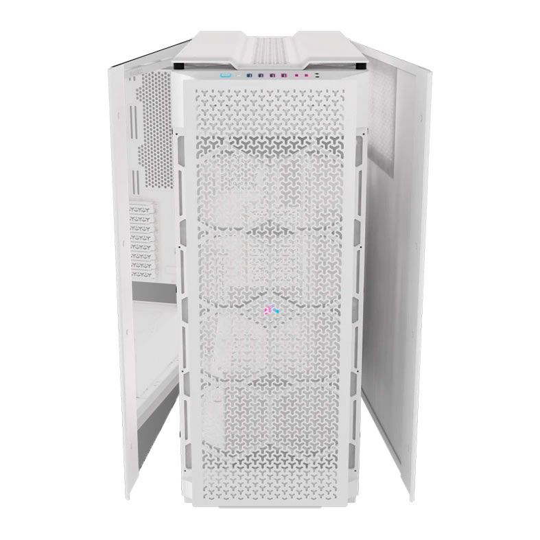 Gabinete Gamer Corsair 9000D Airflow, RGB, Full-Tower, Lateral de Vidro, Branco, CC-9011274-WW