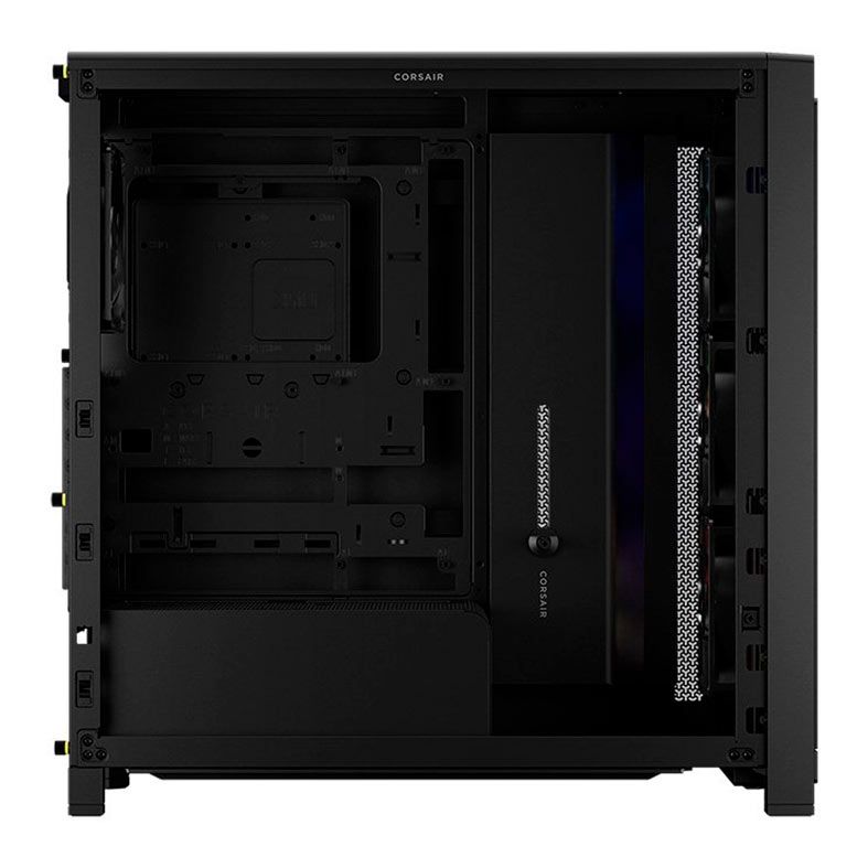 Gabinete Gamer Corsair Frame 4000X RS, ARGB, Mid-Tower, Lateral de Vidro, Com 4 Fans, Preto, CC-9011302-WW