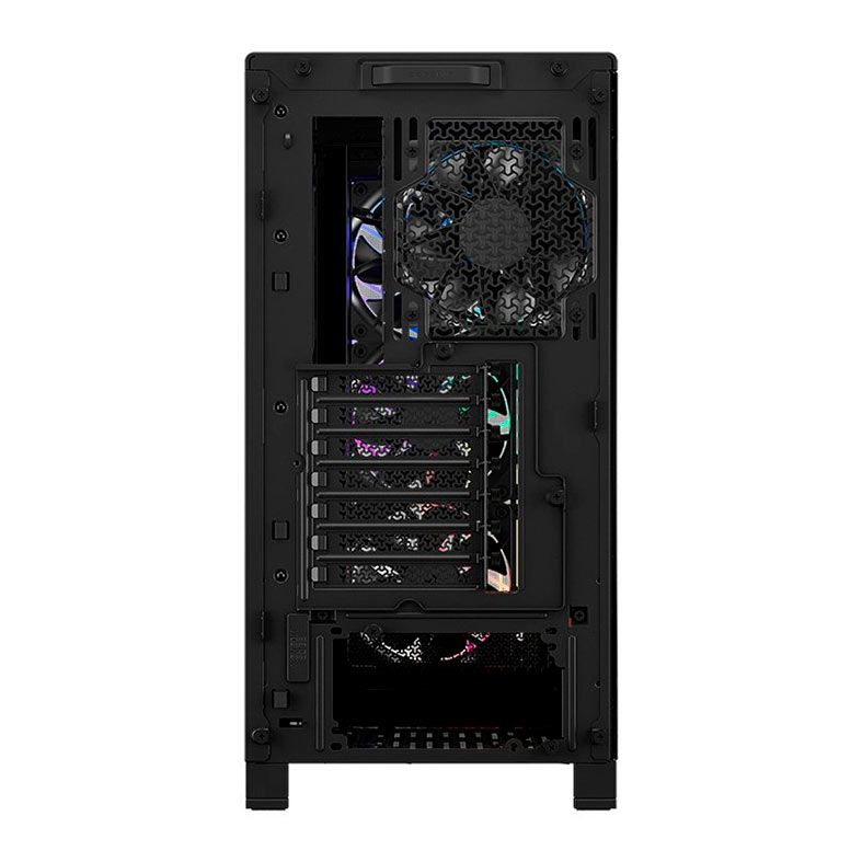 Gabinete Gamer Corsair Frame 4000X RS, ARGB, Mid-Tower, Lateral de Vidro, Com 4 Fans, Preto, CC-9011302-WW