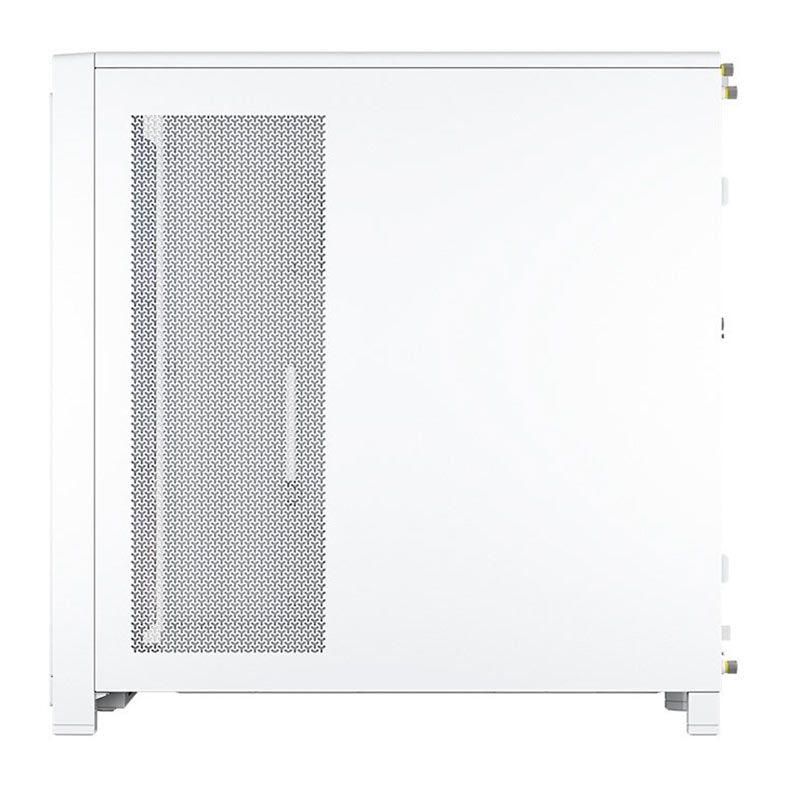 Gabinete Gamer Corsair Frame 4000X RS, ARGB, Mid-Tower, Lateral de Vidro, Com 4 Fans, Branco, CC-9011303-WW