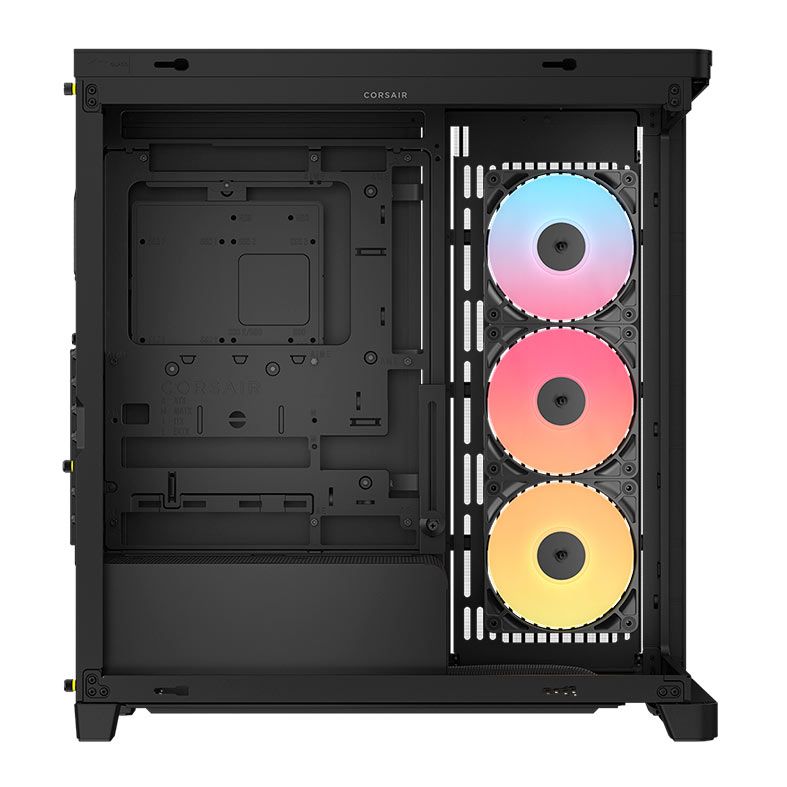 Gabinete Gamer Corsair Frame 4500X RS-R, ARGB, Mid-Tower, Lateral de Vidro, Preto, CC-9011314-WW