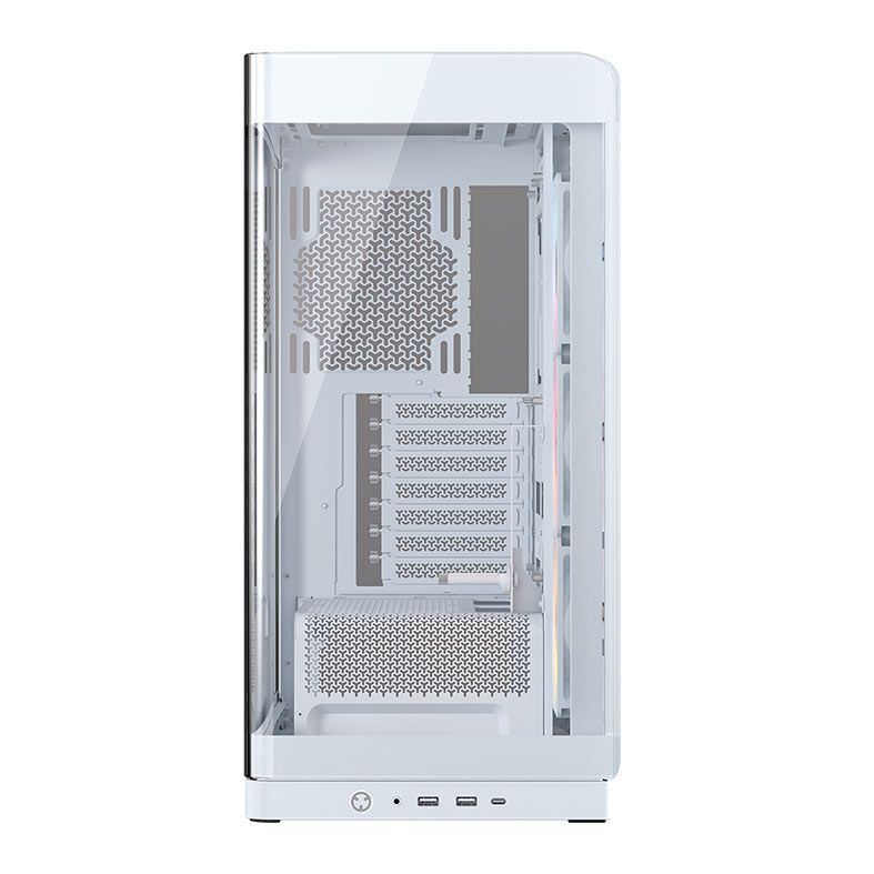 Gabinete Gamer Corsair Frame 4500X RS-R, ARGB, Mid-Tower, Lateral de Vidro, Branco, CC-9011315-WW