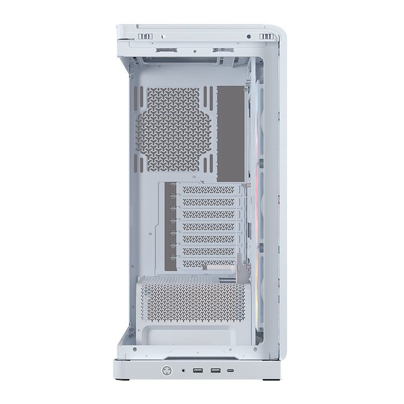 Gabinete Gamer Corsair Frame 4500X RS-R, ARGB, Mid-Tower, Lateral de Vidro, Branco, CC-9011315-WW