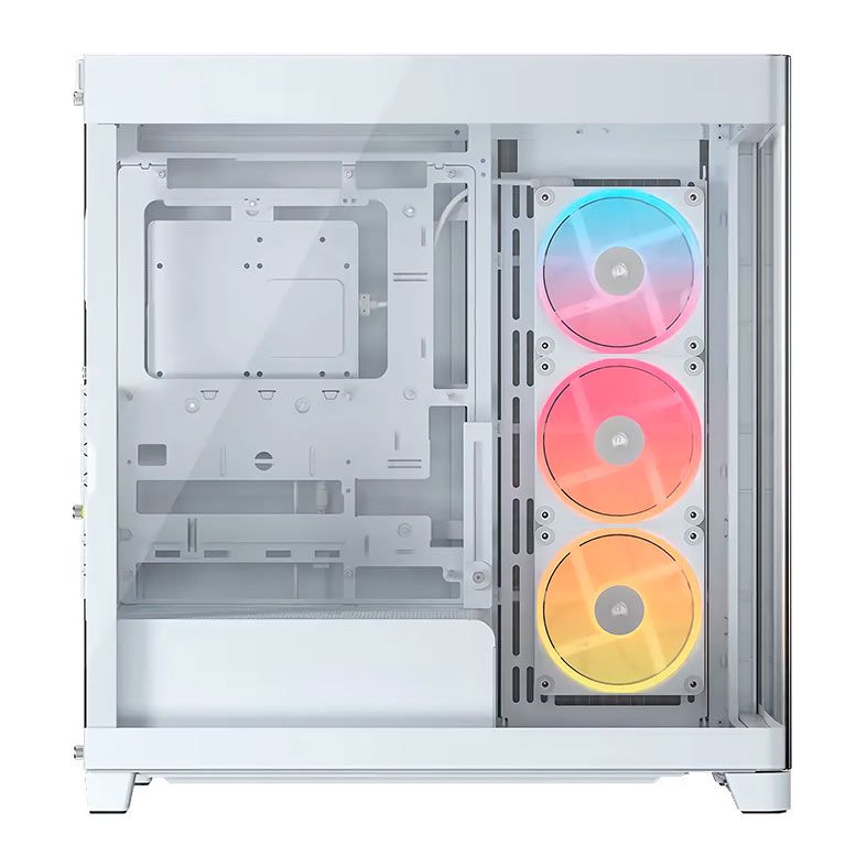 Gabinete Gamer Corsair Frame 4500X LX R, RGB, Mid-Tower, Lateral de Vidro, Branco, CC-9011317-WW