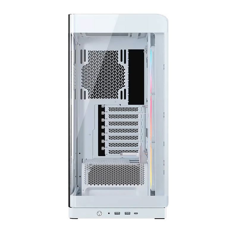 Gabinete Gamer Corsair Frame 4500X LX R, RGB, Mid-Tower, Lateral de Vidro, Branco, CC-9011317-WW