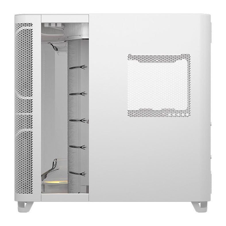 Gabinete Gamer Corsair AIR 5400 RS-R, ARGB, Mid-Tower, Lateral de Vidro, Com 3 Fans, Branco, CC-9011319-WW