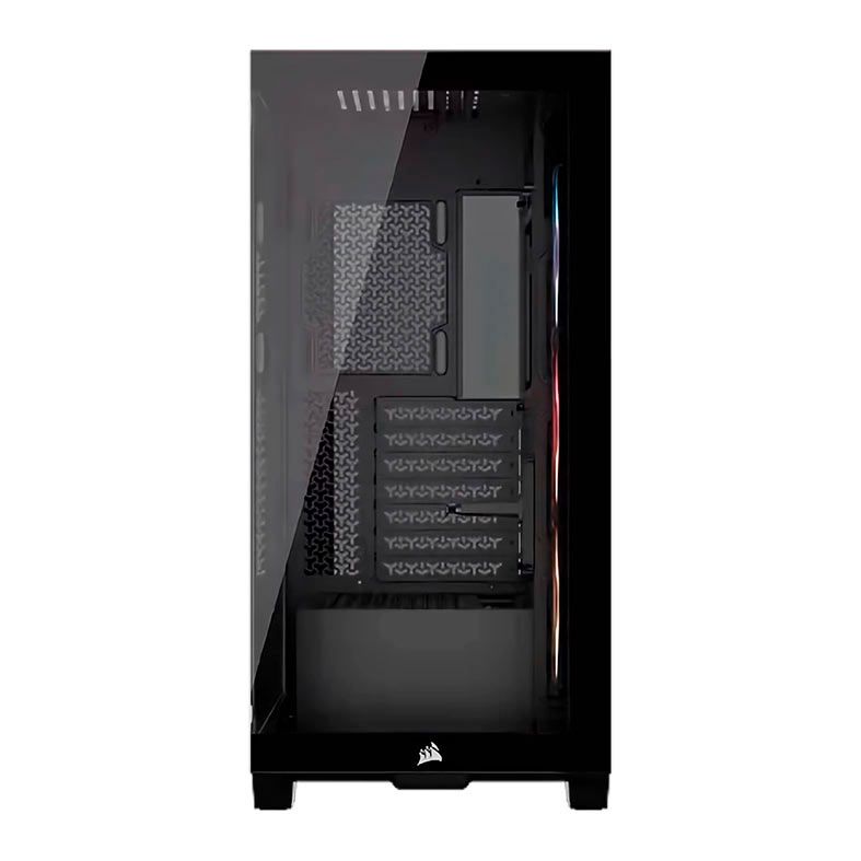 Gabinete Gamer Corsair 3500X RS-R, ARGB, Mid-Tower, Lateral de Vidro, Com 3 Fans, Preto, CC-9011322-WW