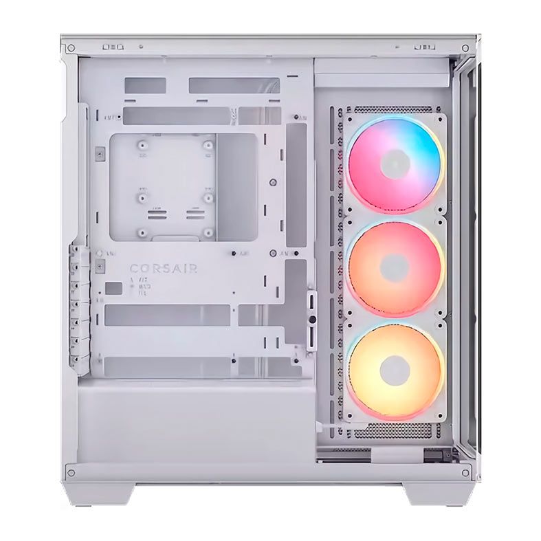 Gabinete Gamer Corsair 3500X LXR, Mid-Tower, Lateral de Vidro, Branco, CC-9011325-WW