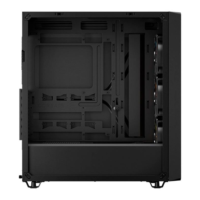 Gabinete Gamer Corsair 3200D RS, ARGB, Mid-Tower, Lateral de Vidro, Com 3 Fans, Preto, CC-9011344-WW