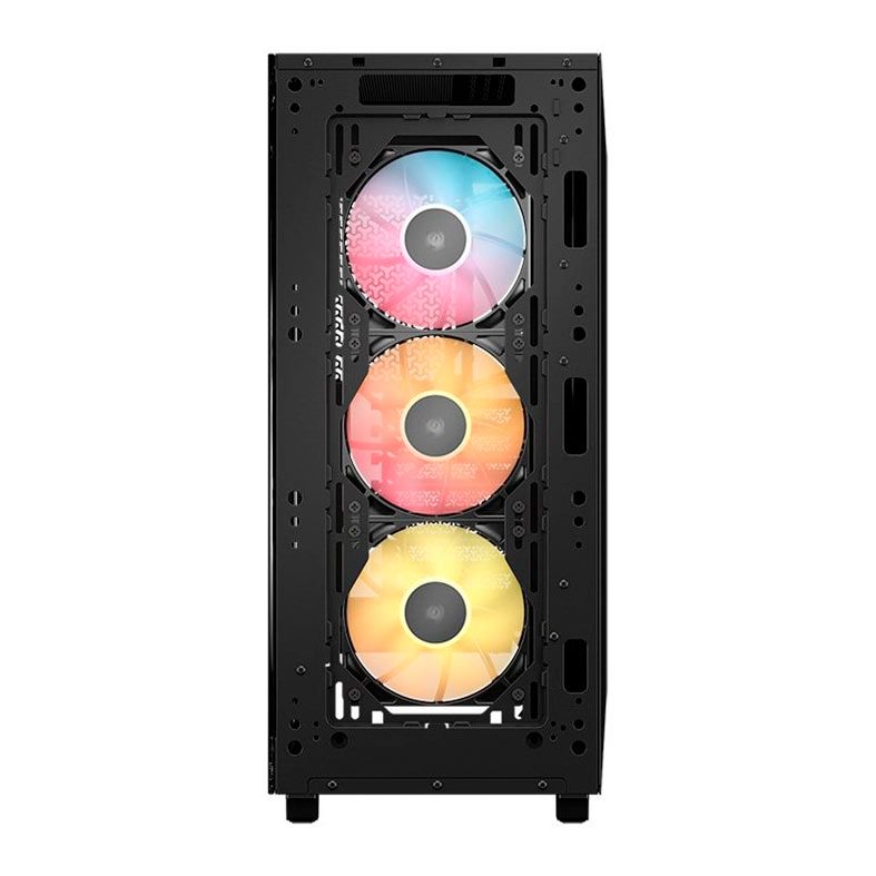 Gabinete Gamer Corsair 3200D RS, ARGB, Mid-Tower, Lateral de Vidro, Com 3 Fans, Preto, CC-9011344-WW