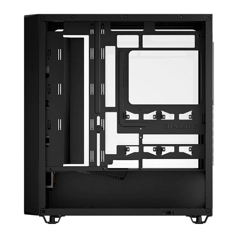 Gabinete Gamer Corsair 3200D RS, ARGB, Mid-Tower, Lateral de Vidro, Com 3 Fans, Preto, CC-9011344-WW