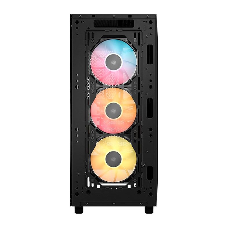 Gabinete Gamer Corsair 3200D RS, ARGB, Mid-Tower, Lateral de Vidro, Com 3 Fans, Fume, CC-9011346-WW