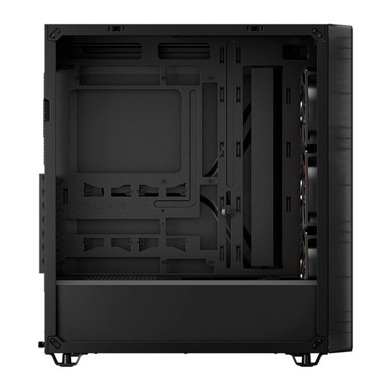 Gabinete Gamer Corsair 3200D RS, ARGB, Mid-Tower, Lateral de Vidro, Com 3 Fans, Fume, CC-9011346-WW