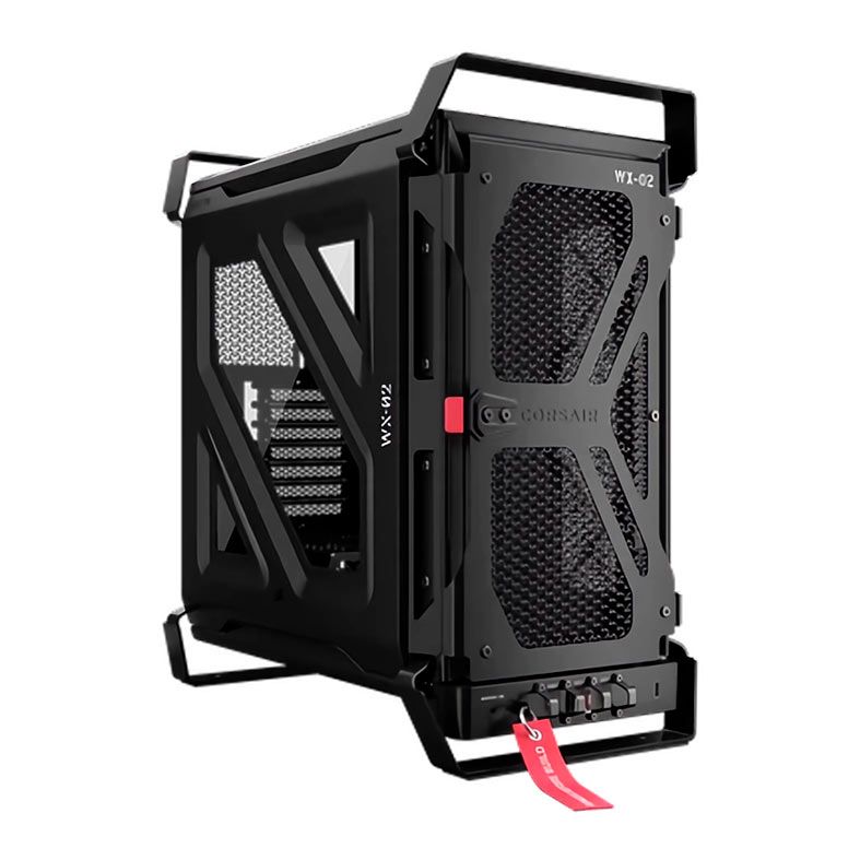 Gabinete Gamer Corsair Warthog, Mid-Tower, Lateral De Vidro, Preto, CC-9011349-WW