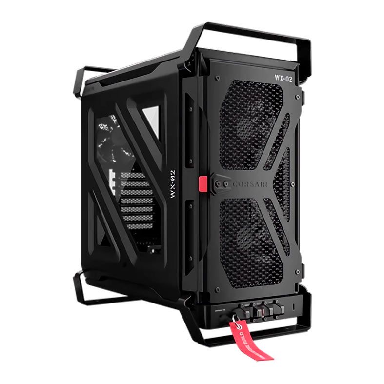 Gabinete Gamer Corsair Warthog RS, Mid-Tower, Lateral De Vidro, Com 3 Fans, Preto, CC-9011351-WW