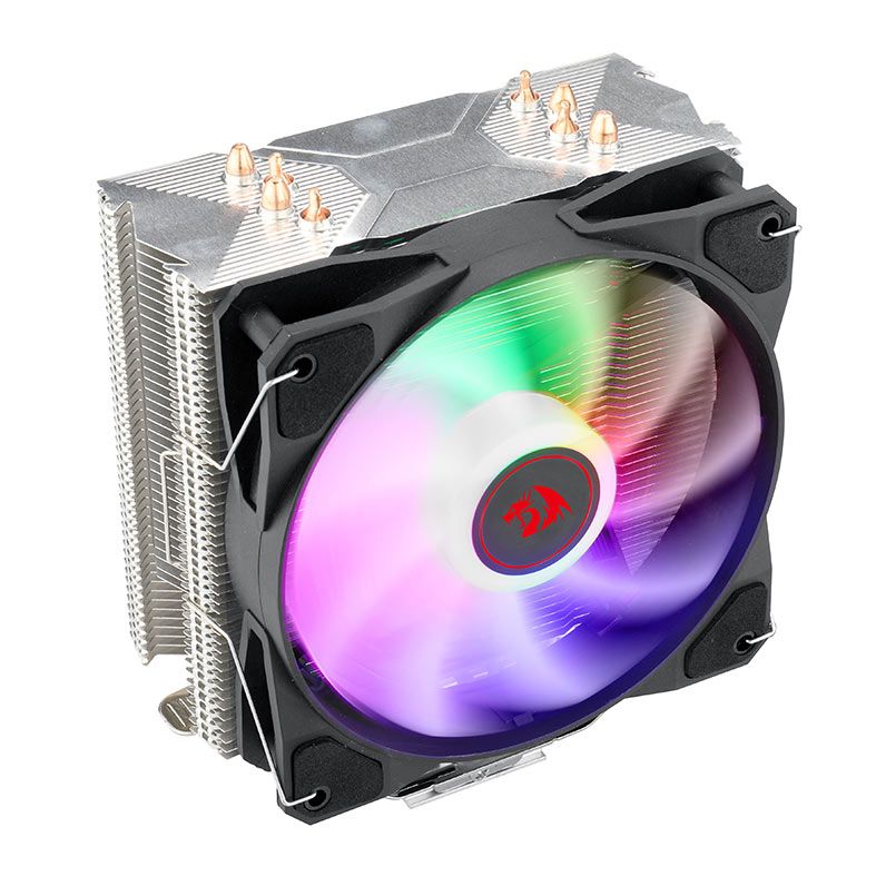 Cooler Para Processador Redragon Tyr, Rainbow, 120mm, CC-9104