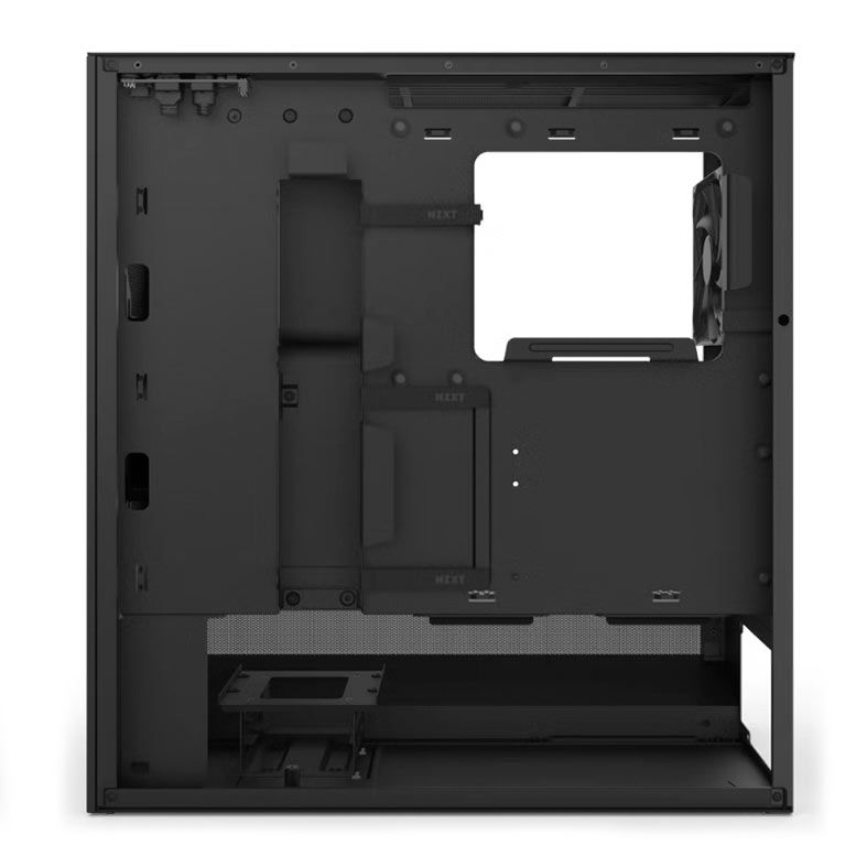 Gabinete Gamer NZXT H5 Flow, Mid-Tower, Lateral de Vidro, Com 2 Fans, Preto, CC-H52FB-01