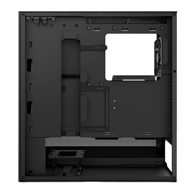 Gabinete Gamer NZXT H5 Flow, RGB, Mid-Tower, Lateral de Vidro, Com 4 Fans, Preto, CC-H52FB-R1