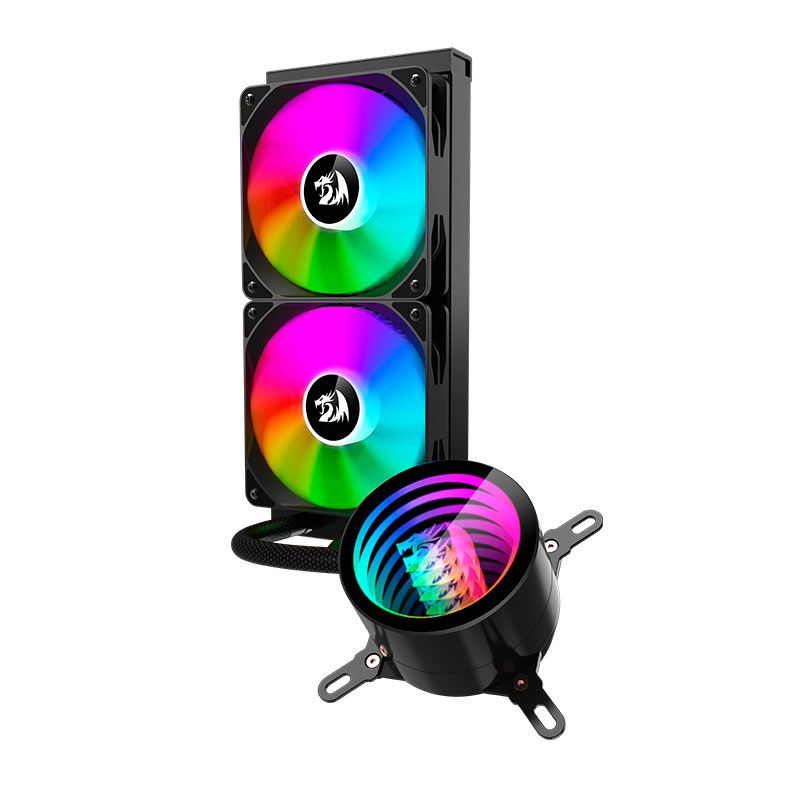 Water Cooler Redragon CCW-3011, ARGB, 240mm, Preto, CCW-3011