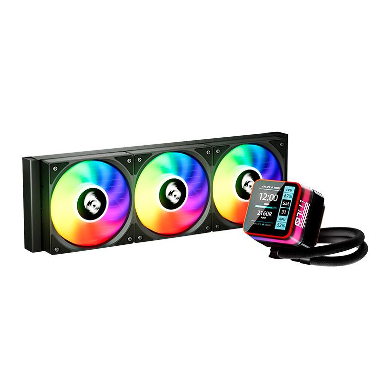 Water Cooler Redragon CCW-3015R, ARGB, 360mm, Preto, CCW-3015R