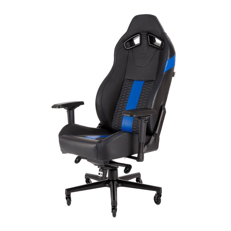 Cadeira Gamer Corsair T2 Road Warrior Preta/Azul, CF-9010009-WW