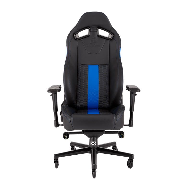 Cadeira Gamer Corsair T2 Road Warrior Preta/Azul, CF-9010009-WW