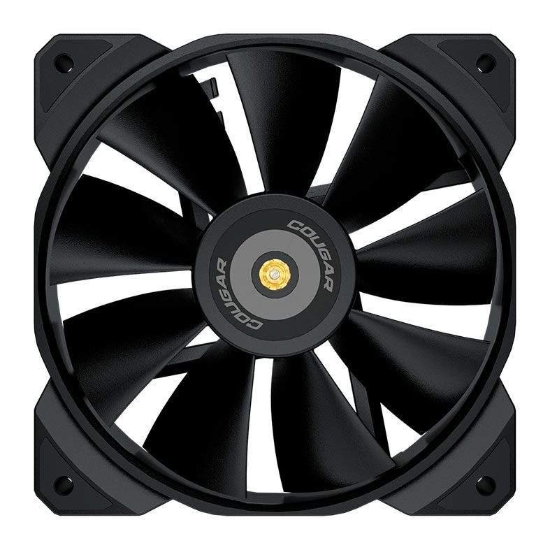 Kit Ventoinhas Cougar MHP 120, 3x120mm, Preta, CF-MHP12HB3