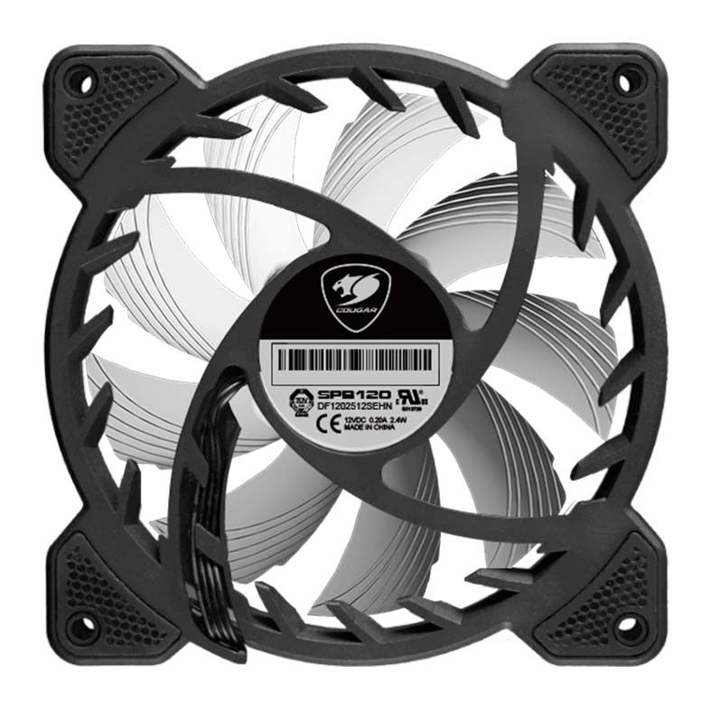 Kit Ventoinhas Cougar Vortex RGB SPB 120, CF-V12SET-SPBRGB
