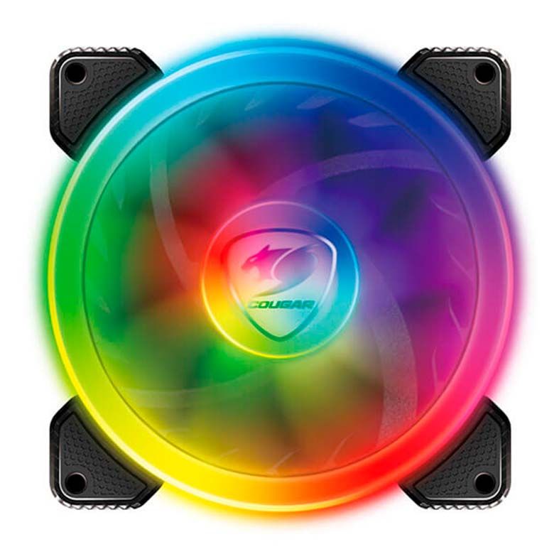 Kit Ventoinhas Cougar Vortex RGB SPB 120, CF-V12SET-SPBRGB