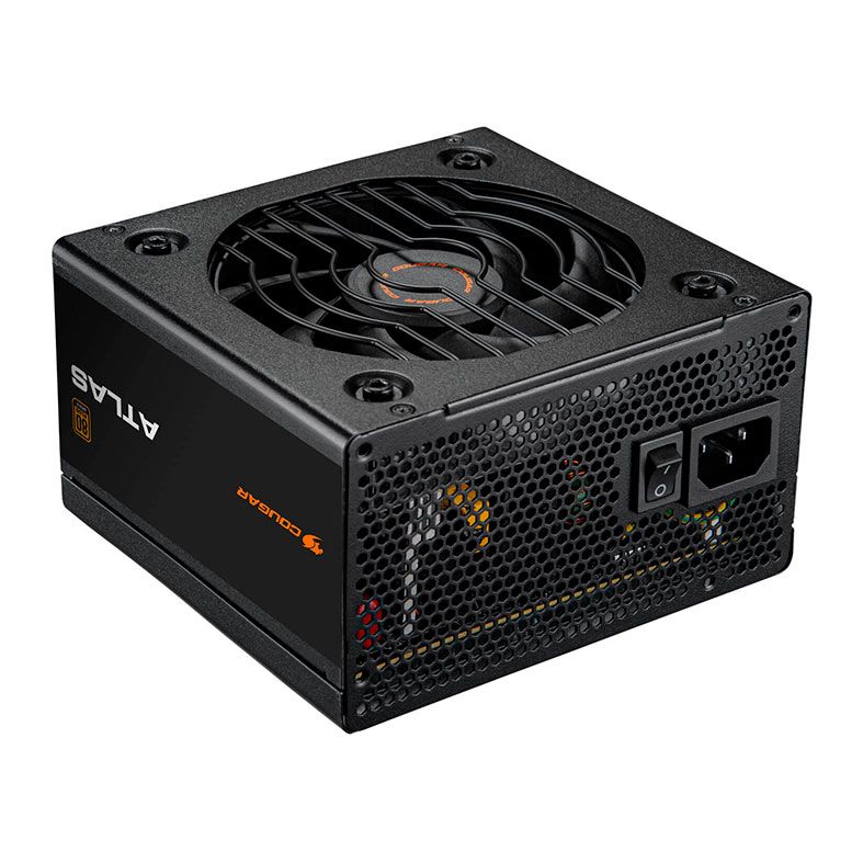 Fonte Cougar Atlas 650, 650W, 80 Plus Bronze, Preta, CGR-BD-650