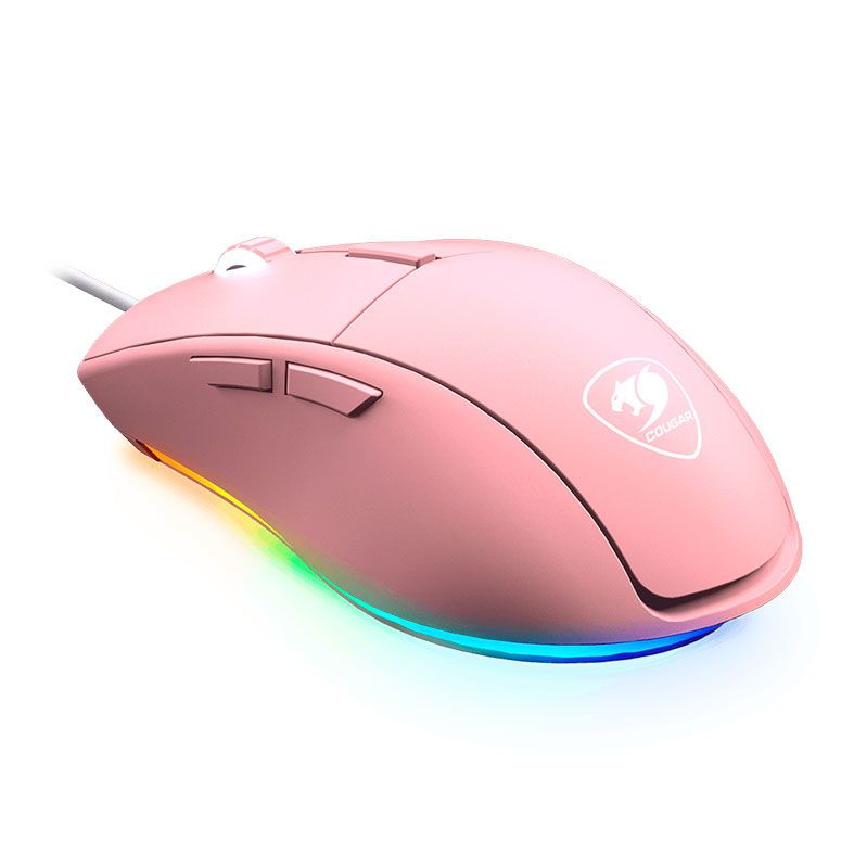 Mouse Gamer Cougar Minos XT RGB Rosa 4000DPI, CGR-MINOS XT 2