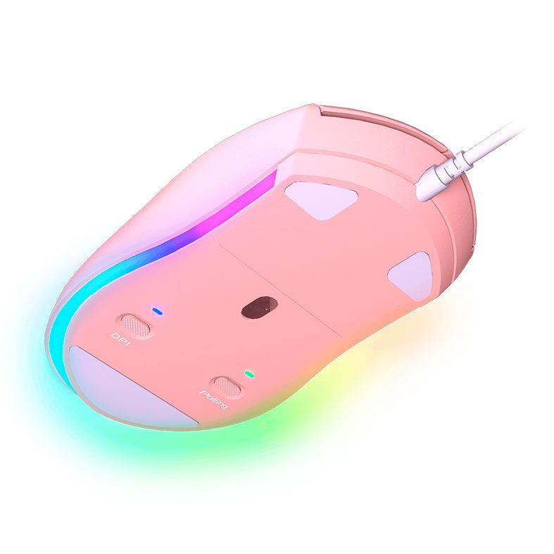 Mouse Gamer Cougar Minos XT RGB Rosa 4000DPI, CGR-MINOS XT 2
