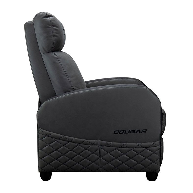 Poltrona Cougar Ranger Elite, Jet Gray, CGR-RAE-GRB