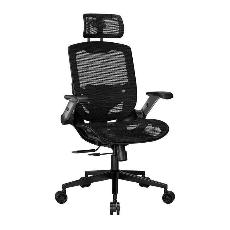 Cadeira Office Cougar Speeder One, Preto, CGR-SPO-BLB