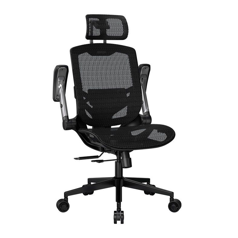 Cadeira Office Cougar Speeder One, Preto, CGR-SPO-BLB