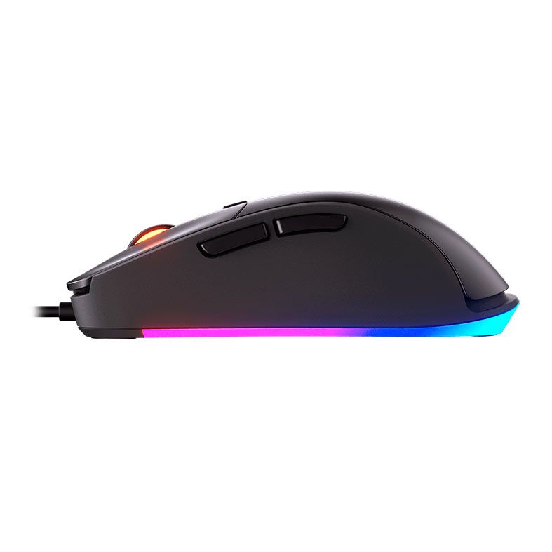 Mouse Gamer Cougar Surpassion ST, RGB, 3200DPI, 6 Botoes, Preto, CGR-SURPASSION-ST