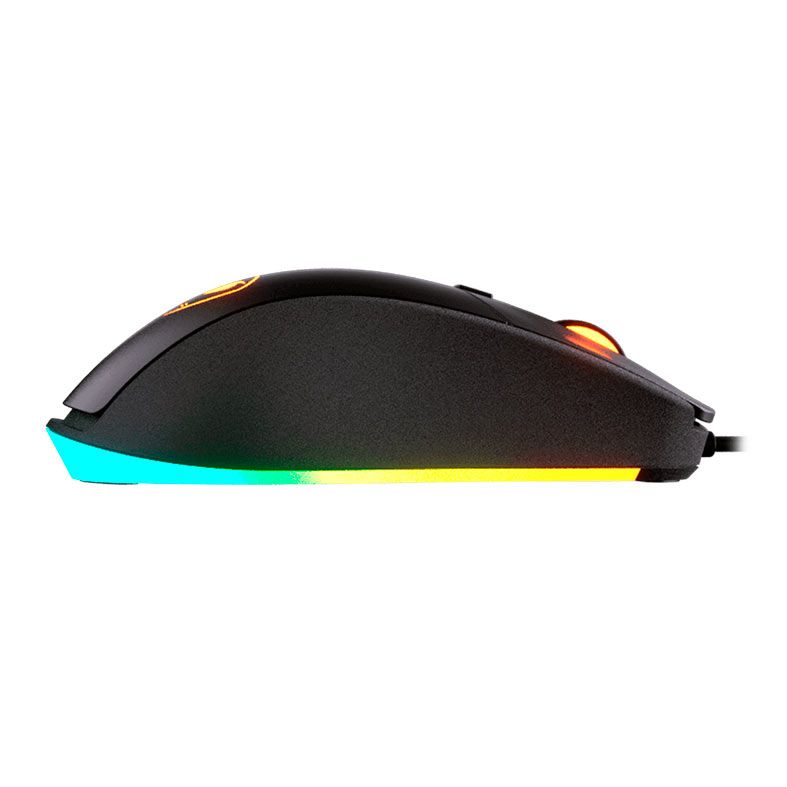 Mouse Gamer Cougar Surpassion ST, RGB, 3200DPI, 6 Botoes, Preto, CGR-SURPASSION-ST