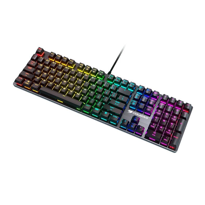 Teclado Mecanico Cougar Vantar MX RGB Switch Vermelho ABNT2, CGR-VANTAR-MX-1