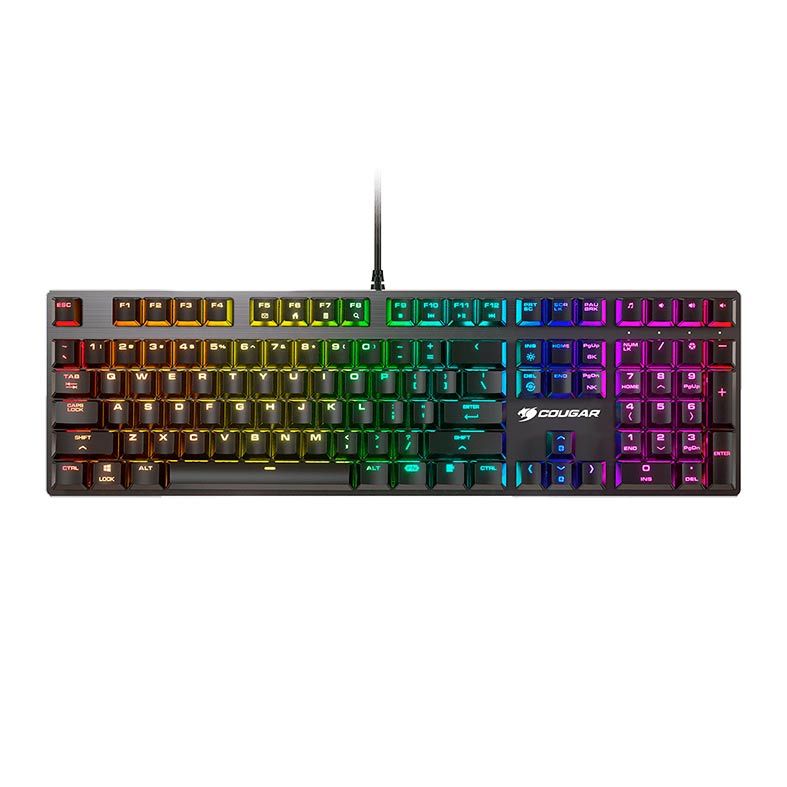 Teclado Mecanico Cougar Vantar MX RGB Switch Vermelho ABNT2, CGR-VANTAR-MX-1