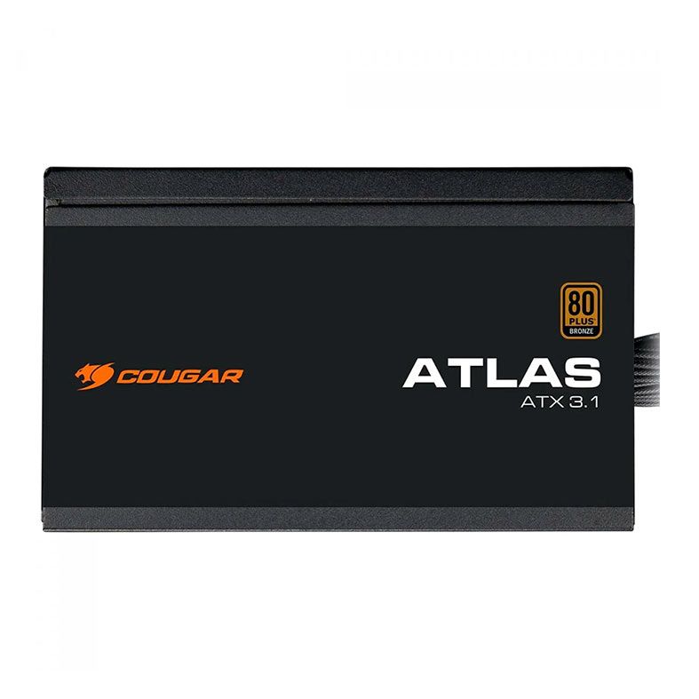 Fonte Cougar Atlas 750, 750W, 80 Plus Bronze, ATX 3.1, PCIe 5.1, Preta, CGR-VG-750