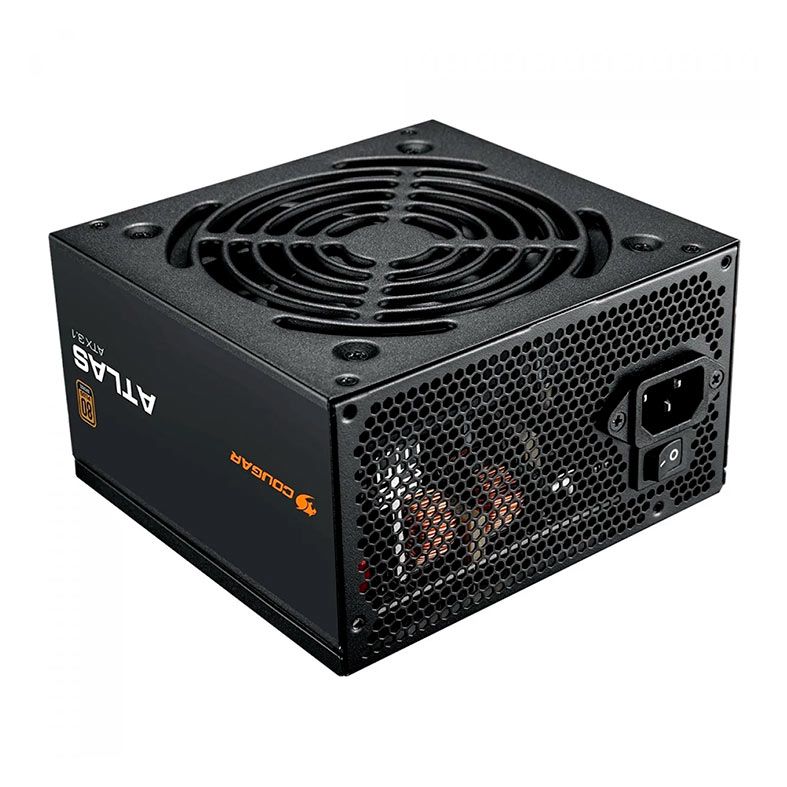 Fonte Cougar Atlas 750, 750W, 80 Plus Bronze, ATX 3.1, PCIe 5.1, Preta, CGR-VG-750