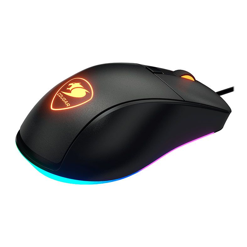 Mouse Gamer Cougar Surpassion EX, RGB, 6400DPI, 6 Botoes, Preto, CGR-WOMB-SEX
