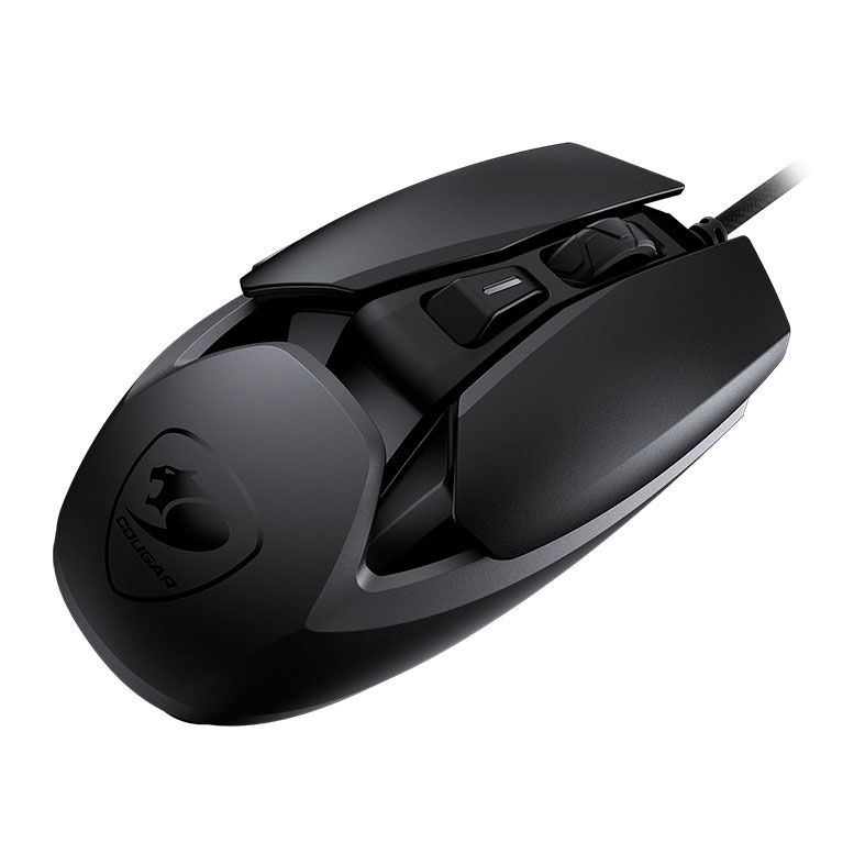 Mouse Gamer Cougar Airblader, 16000DPI, 6 Botoes, Preto, CGR-WONB-410M
