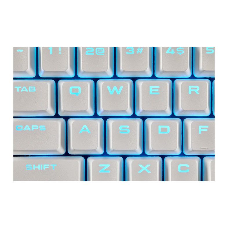 Conjunto Completo de Teclas Corsair Pbt Double-Shot Branco, CH-9000234-WW