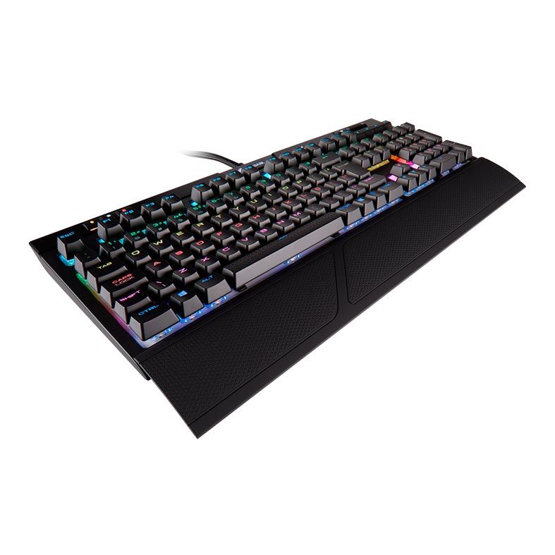Teclado Mecanico Corsair Strafe RGB MK.2 Switch Cherry MX Silent ABNT2, CH-9104113-BR