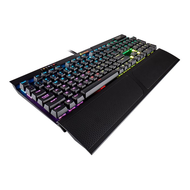 Teclado Mecanico Corsair K70 MK.2 RGB Switch Cherry Red ABNT2, CH-9109010-BR